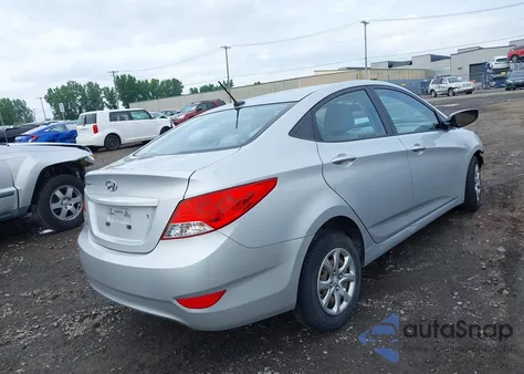 2014 Hyundai Accent Gls из США, поврежденный, VIN KMHCT4AE8EU672597